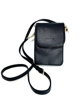 Bostanten Evelyn Leather Crossbody Phone Wallet Boudoir Style NWOT